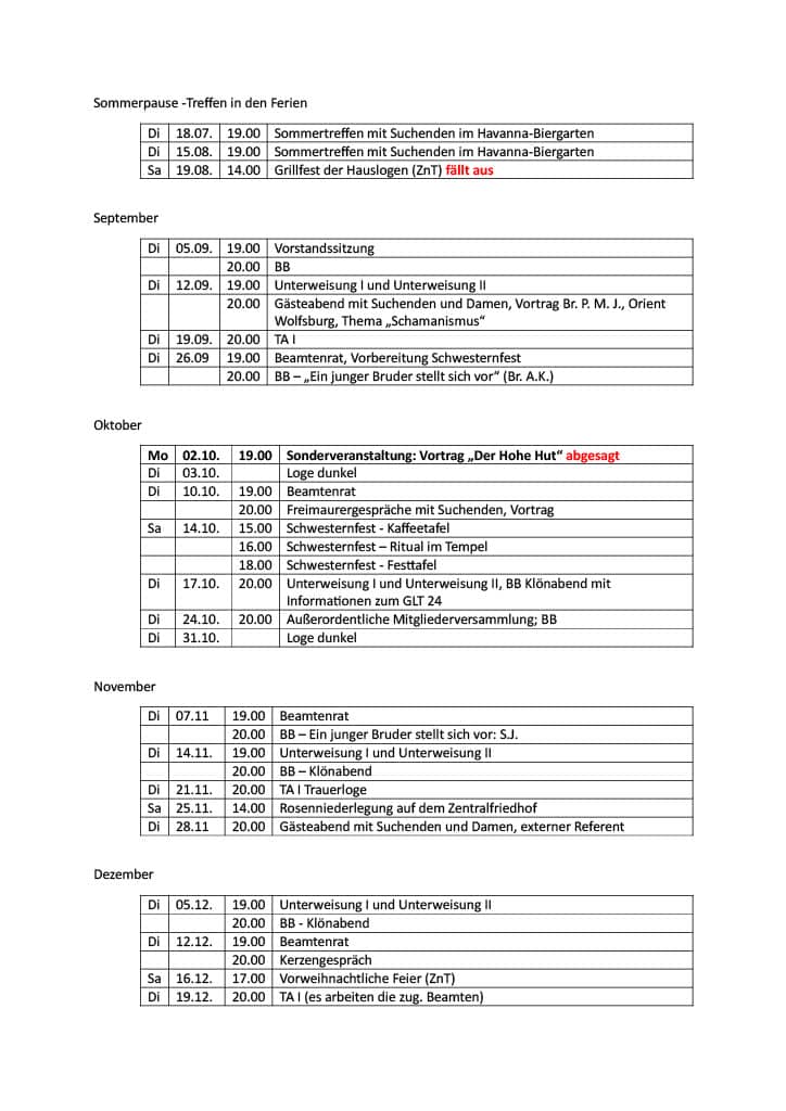 CzgS Arbeitsplan 2.HJ 2020